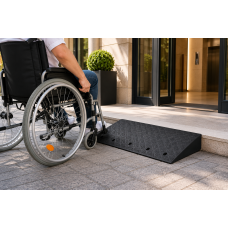 Heavy Duty Rubber ramp 100*25*8cm