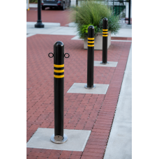 Lockable Metal column removable 