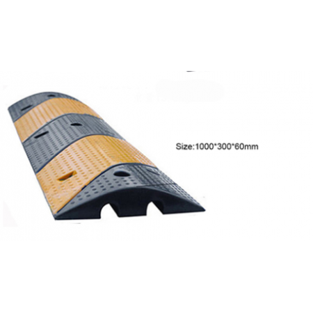 Rubber Cable protecting ramp
