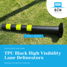 Thermoplastic Polyurethane lane divider Black
