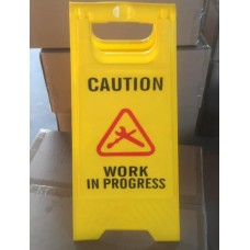 Work in Progress Hazard sign Marker 