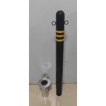 Lockable Metal column removable 