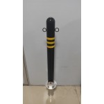 Lockable Metal column removable 